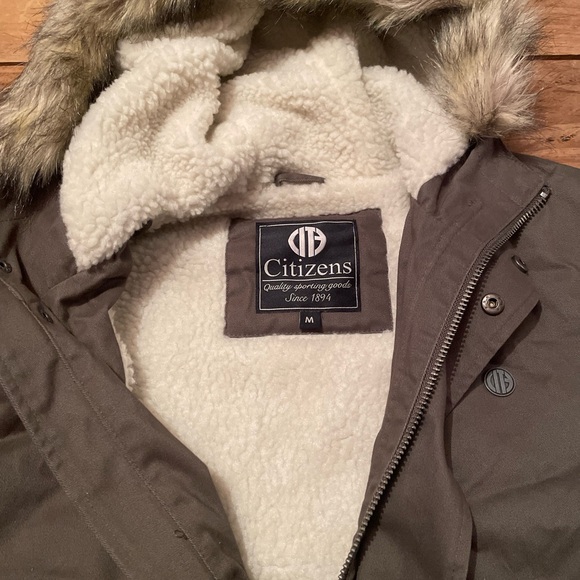 Manchester City retro parka jacket. - Picture 2 of 4